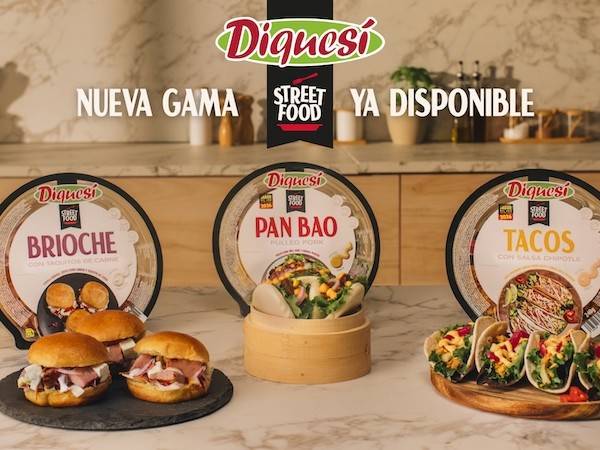 Gama Street Food de ensaladas completas de DiqueSí