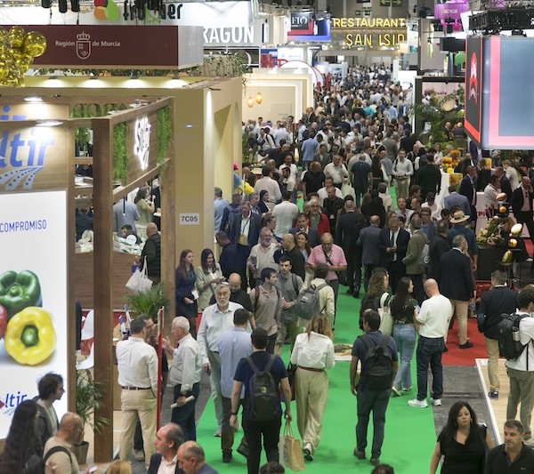 Crecen un 6 % los visitantes de Fruit Attraction y superan los 128.000