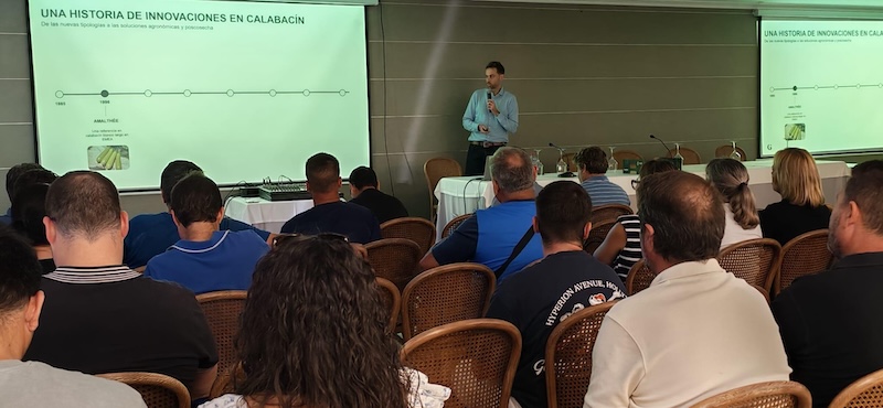 Gautier Semences reunió ayer en Santa María del Águila, en El Ejido (Almería) a clientes en una jornada técnica. Bajo el título 'Gautier Encuentro Calabacín 2026'