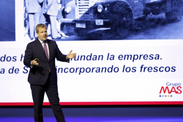 Jerónimo Martín, consejero delegado de Grupo MAS, en el 41º Congreso de Gran Consumo de AECOC en Sevilla