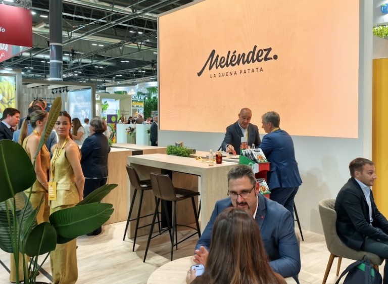 Stand de Patatas Meléndez en Fruit Attraction 2026