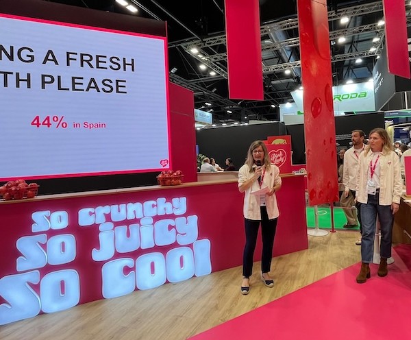 Presentación del estudio Usos y Actitudes de Pink Lady® Europe en Fruit Attraction, en Madrid