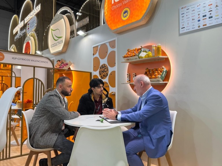 Reunión de trabajo de la IGP Cítricos Valencianos durante Fruit Attraction 2026