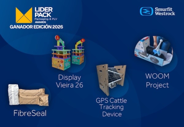Smurfit Westrock obtiene cuatro galardones en los Premios Liderpack 2026