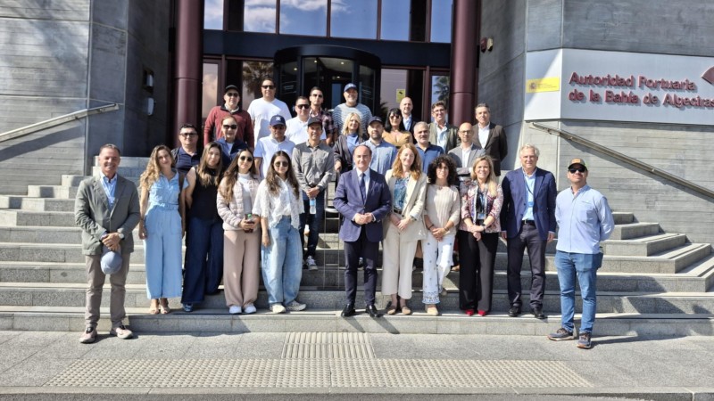 Corpohass estrecha lazos comerciales con el puerto de Algeciras