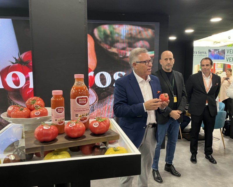 Monterosa sigue creciendo con el lanzamiento de su gazpacho rosa