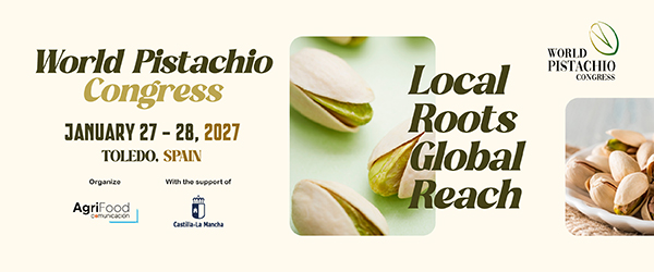 World Pistachio Congress sigue sumando patrocinadores 