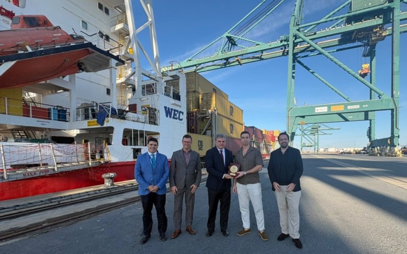 WEC Lines conecta el puerto de Huelva con el norte de Europa